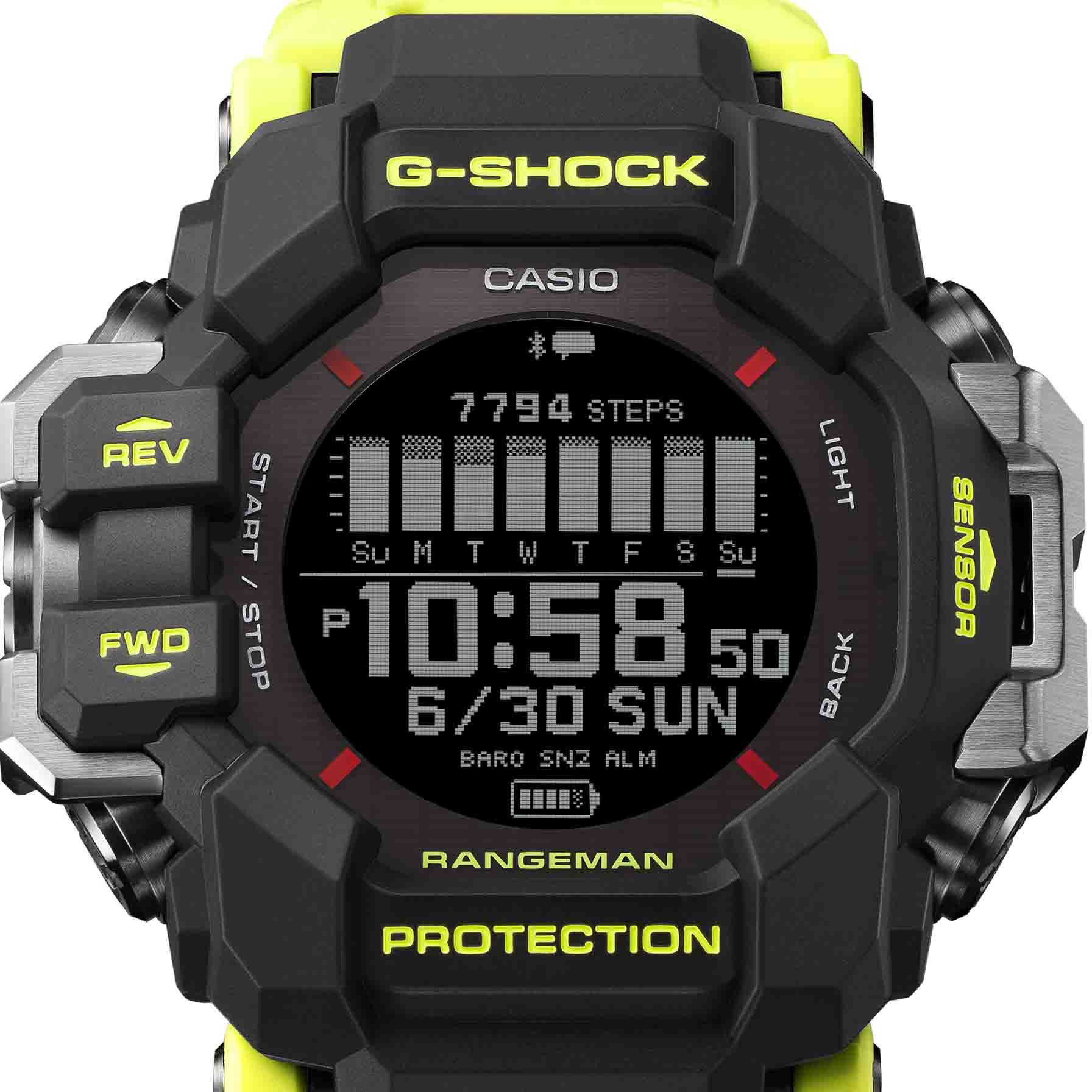 G-Shock GPRH1000 Master of G-Land Rangeman Rescue Yellow | Watches.com