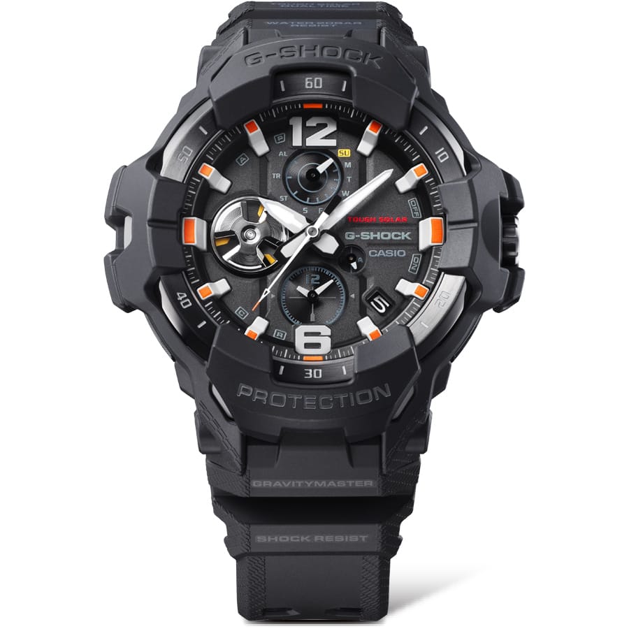 G-SHOCK Mudmasterブラック G-Shock Mudmaster 52mm Watch with Black Resin Strap
