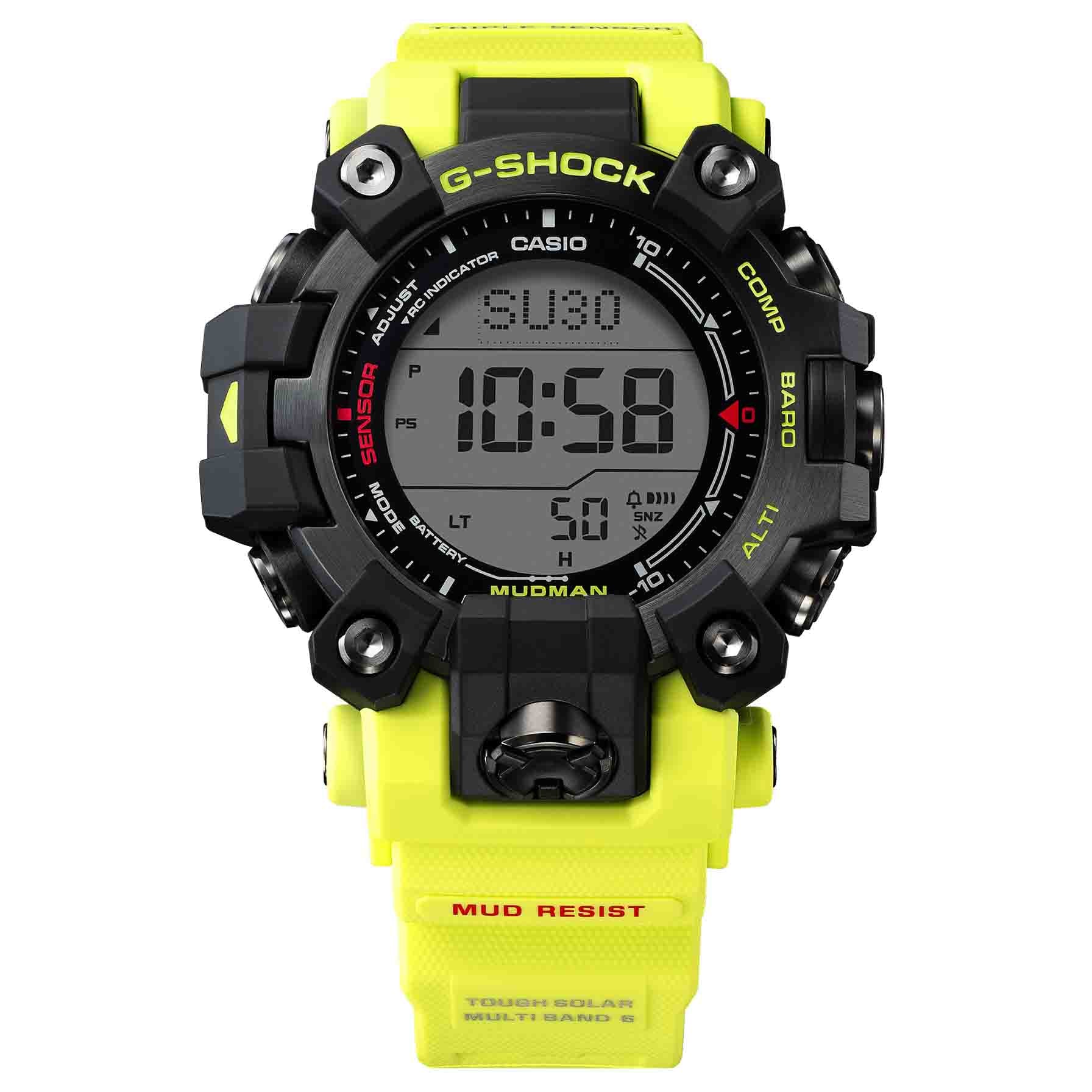 G-Shock GW9500 Master of G-Land Mudman Rescue Yellow