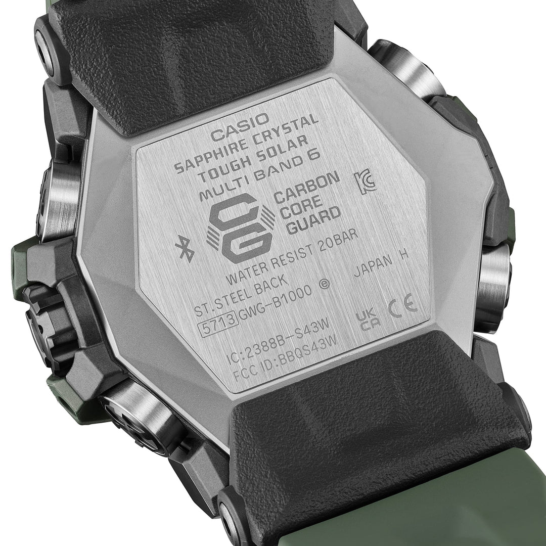 G-Shock GWGB1000 Mudmaster Master of G-Land Ana-Digi Solar Green