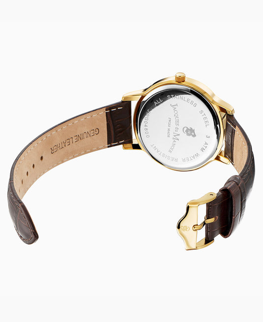 JDM Swiss Genesis Brown-tone Gold angled shot picture