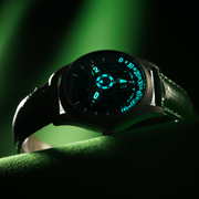 OLTO-8 King 3D Satellite Hour Wheel Automatic Jade Green