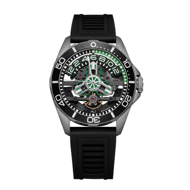 OLTO-8 Tide X Diving Automatic Neon Green