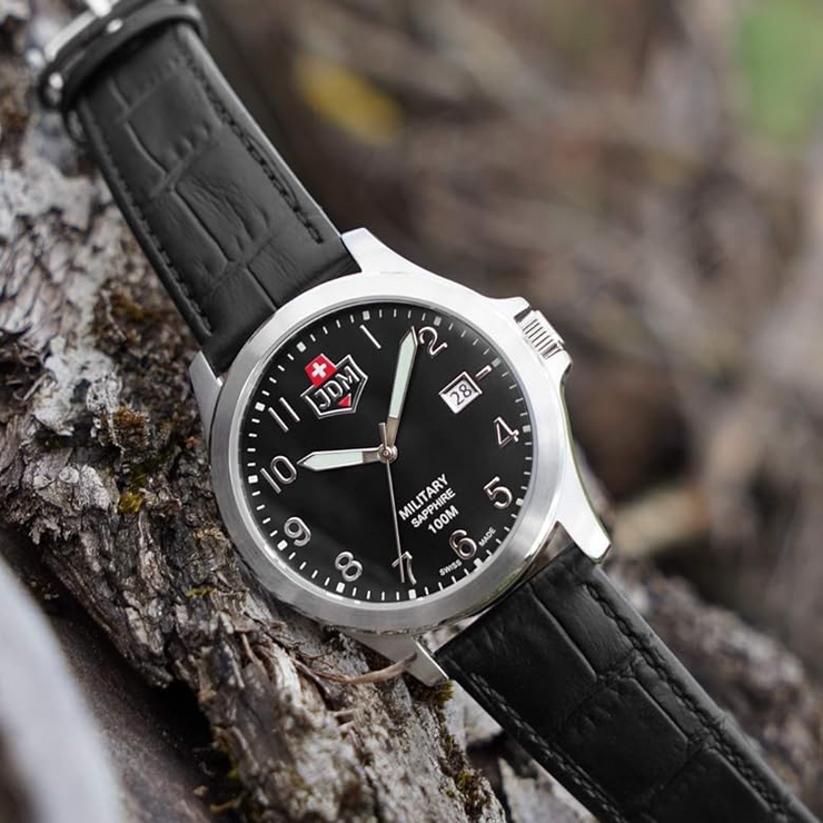 JDM Military Alpha I Black – Watches.com