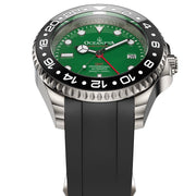 Oceaneva 6000m GMT Deep Marine Explorer VI Grade 5 Titanium Automatic Green