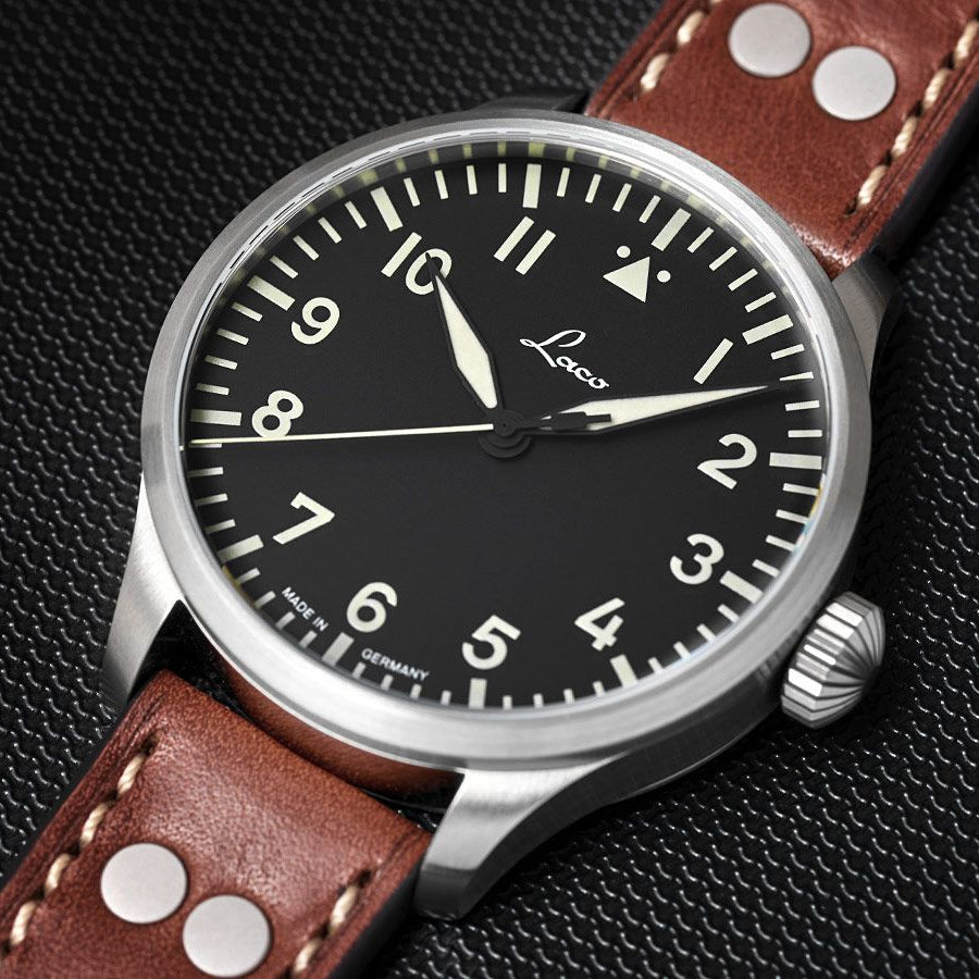 Laco Augsburg 39mm Automatic Black – Watches.com