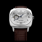 Briston Clubmaster Legend Classic Automatic Steel White