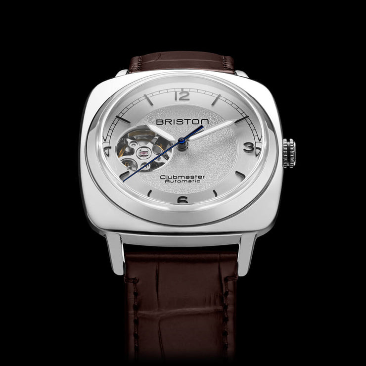 Briston Clubmaster Legend Classic Automatic Steel White