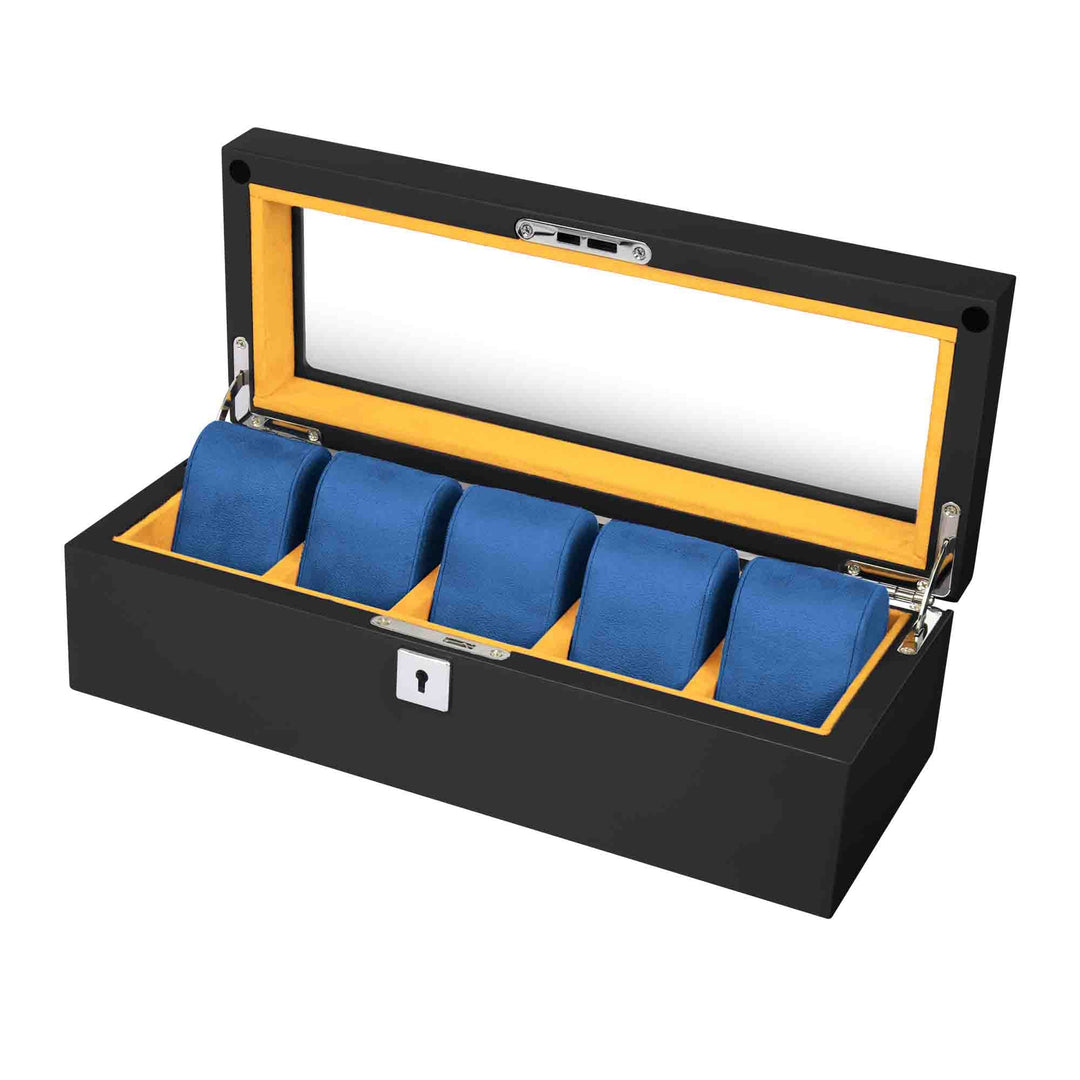 Mainspring Monte Carlo 5-Slot Collector Box Classic Black