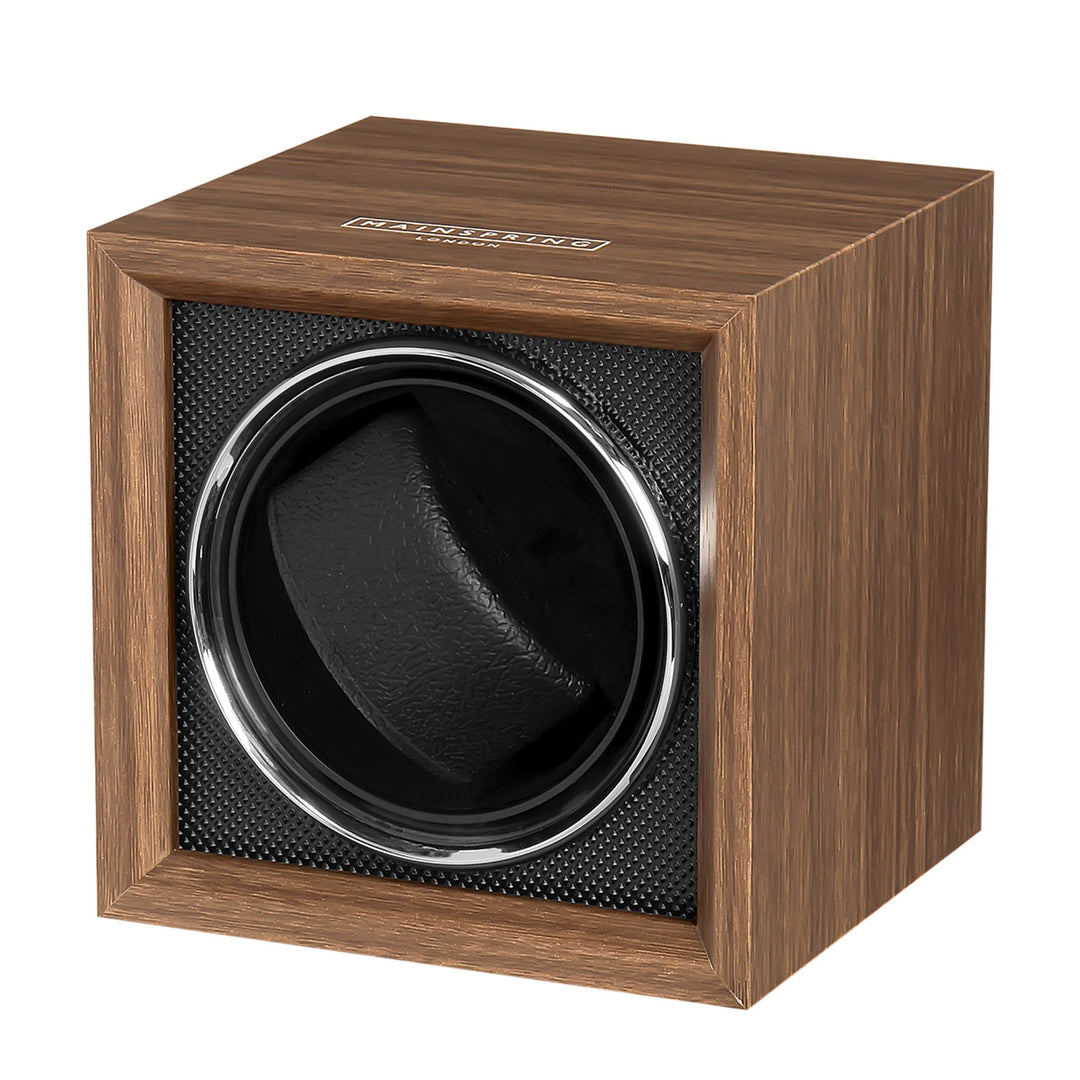 Mainspring Oxford Guardian 1 Slot Watch Winder Mahogany – Watches.com