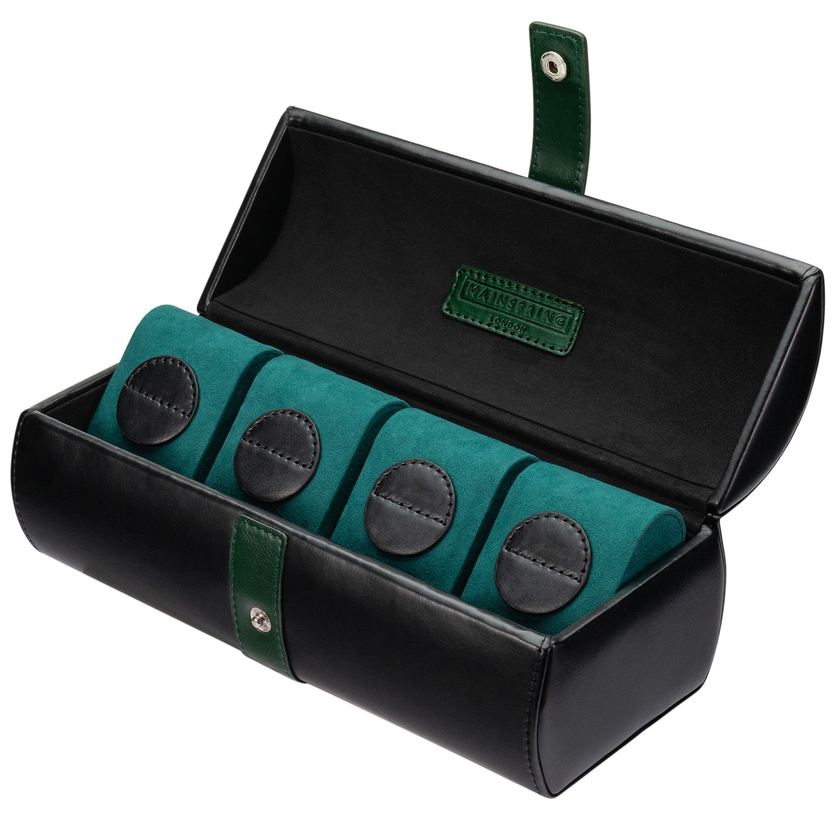Mainspring Raceday Podium 4-Piece Watch Box Poker Black – Watches.com