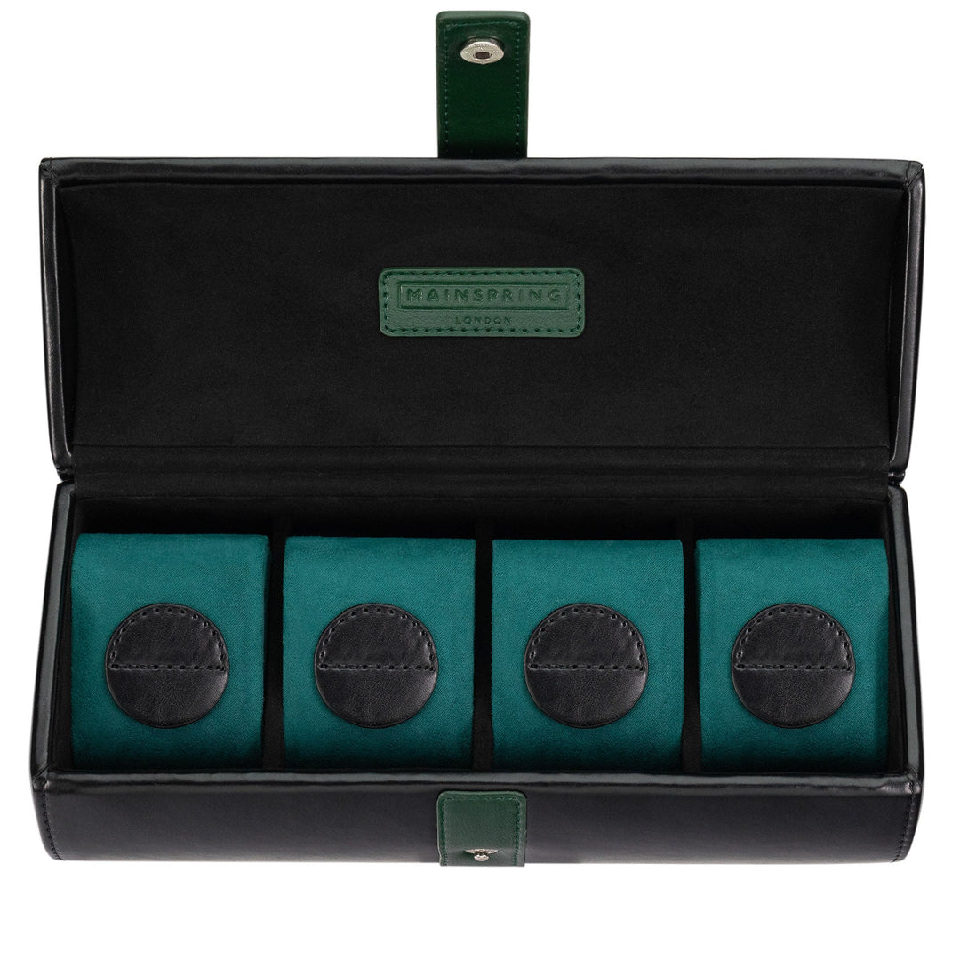 Mainspring Raceday Podium 4-Piece Watch Box Poker Black – Watches.com