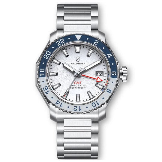 Manufaktur Waldhoff Atlas GMT SS Arctic – Watches.com