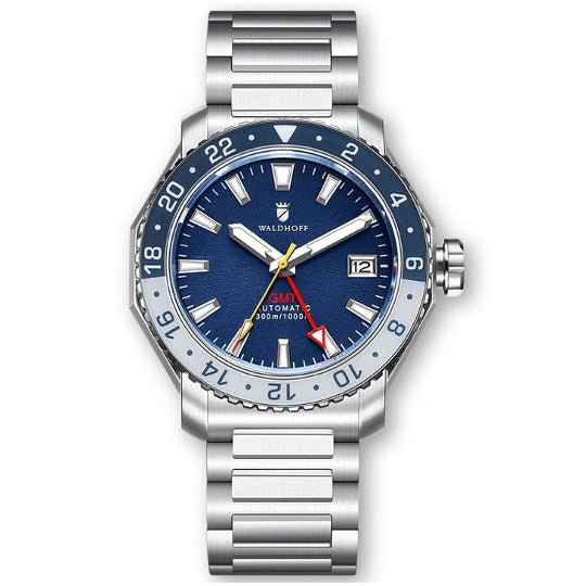Manufaktur Waldhoff Atlas GMT SS North Sea – Watches.com