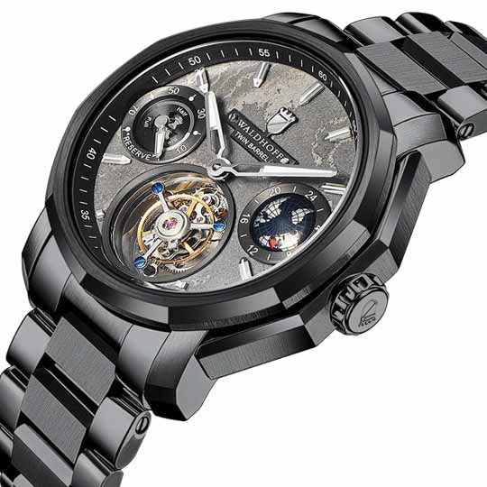 Manufaktur Waldhoff Continental SS Black* | Watches.com
