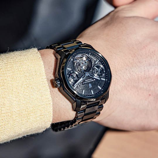 Manufaktur Waldhoff Continental SS Black* | Watches.com