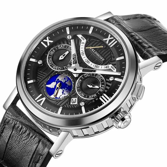 Manufaktur Waldhoff Multimatic II Obsidian Black – Watches.com
