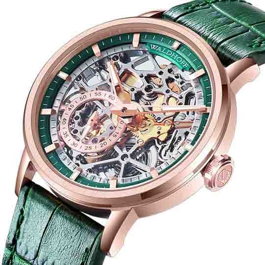 Manufaktur Waldhoff Pioneer Automatic Emerald – Watches.com