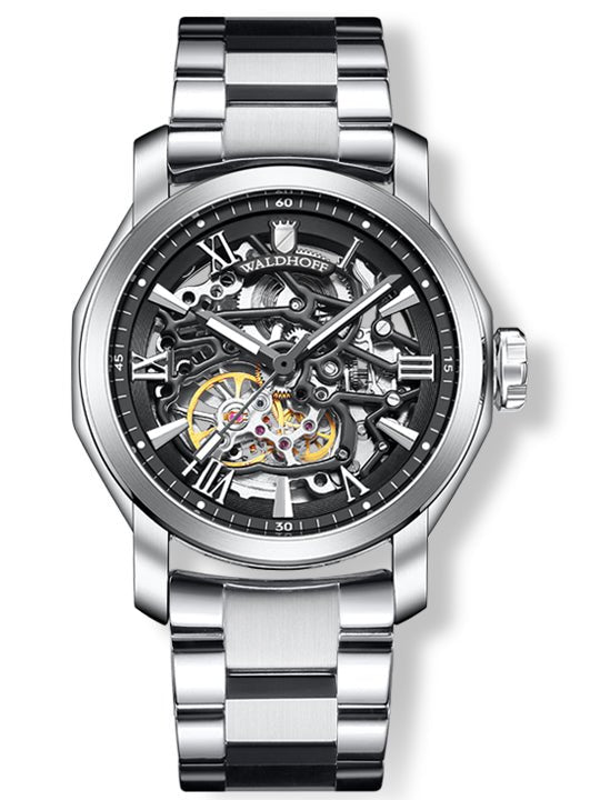 Manufaktur Waldhoff Republic II Obsidian SS Black – - Main Image