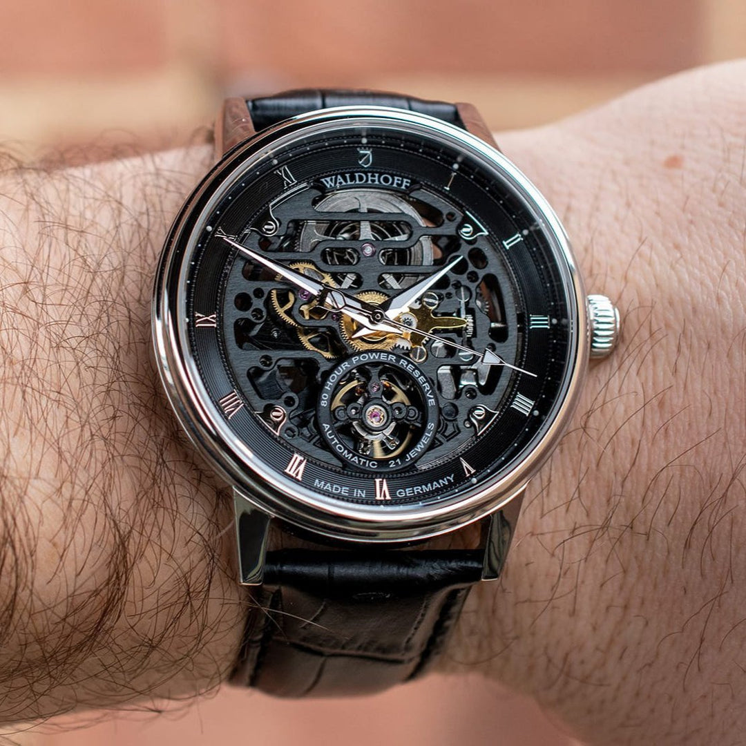 Manufaktur Waldhoff The Capital Automatic Obsidian Black – Watches.com