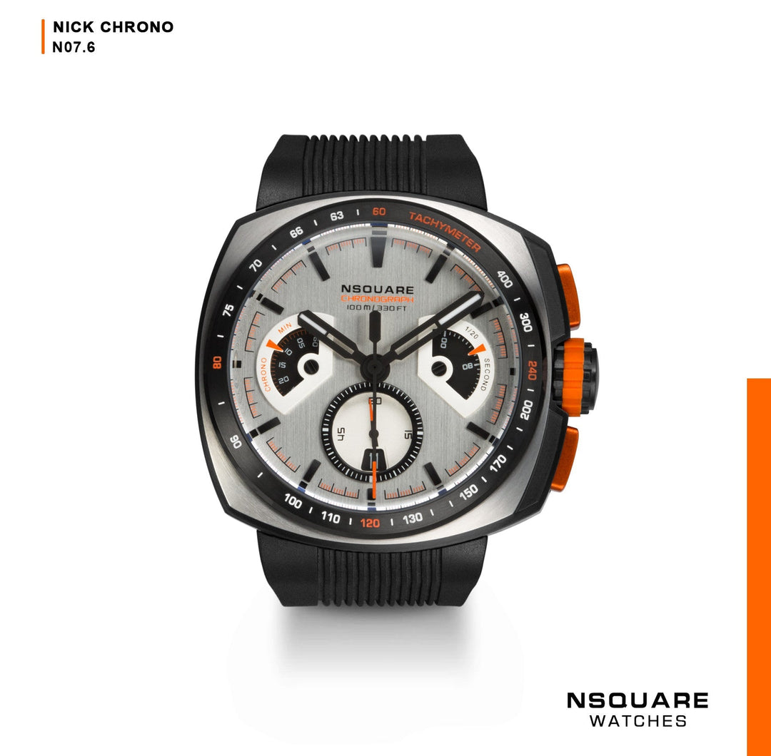 Nsquare Nick Chrono 51mm Gray – Watches.com