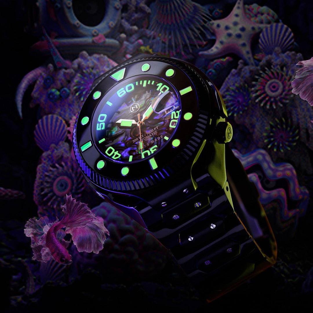 Nove Atlantean Swiss Automatic I002-02 Abalone – Watches.com