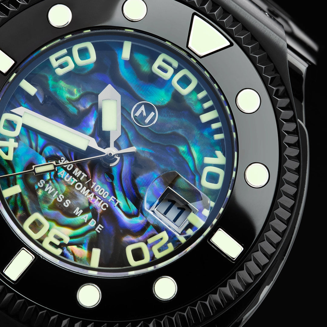 Nove Atlantean Swiss Automatic I002-02 Abalone – Watches.com
