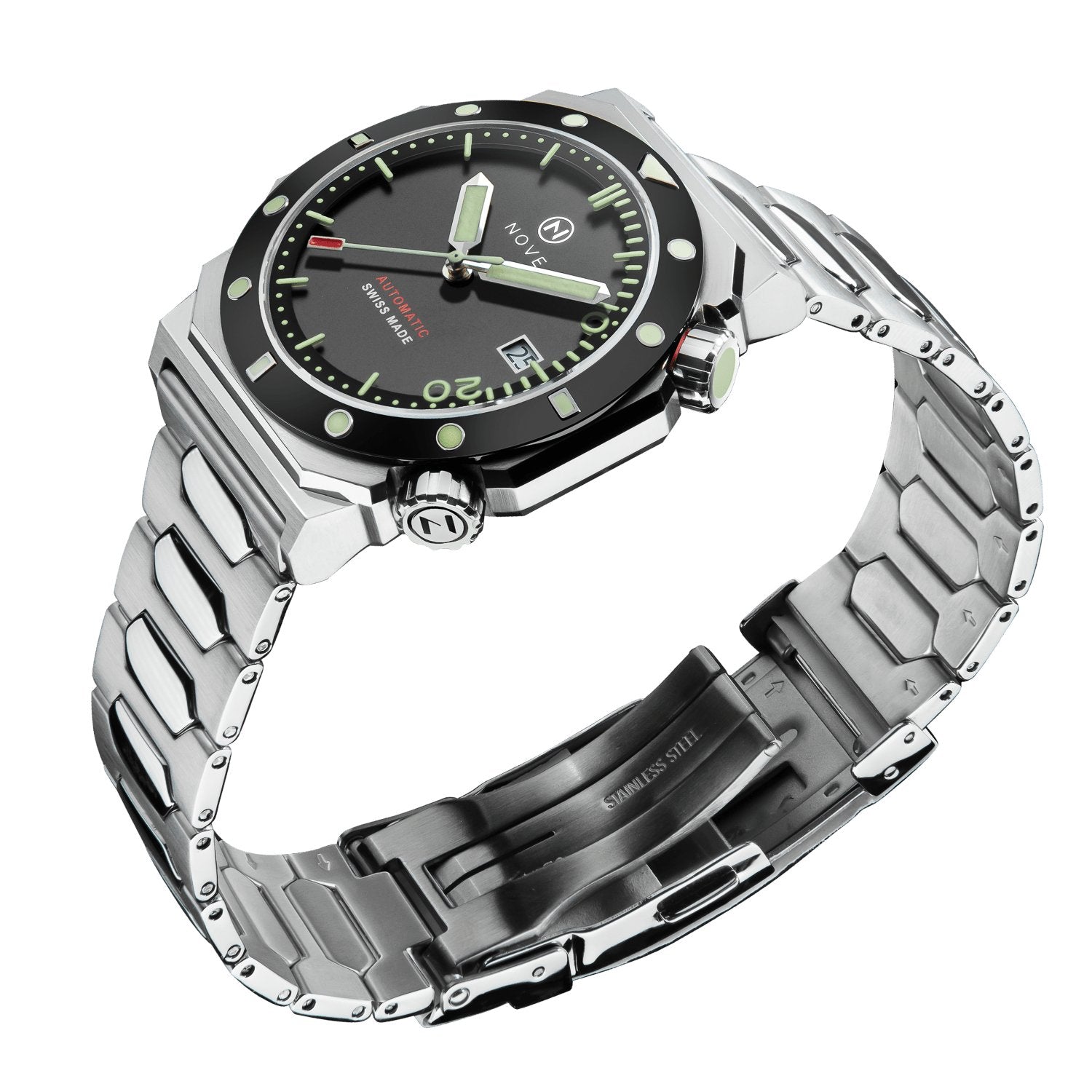 Nove Marine Swiss Automatic M001-07 Slate – Watches.com