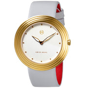 Nove Streamliner 40mm Gold White - Watches.com - B005 - 01