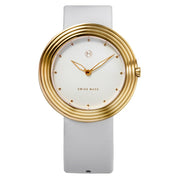 Nove Streamliner 40mm Gold White - Watches.com - B005 - 01
