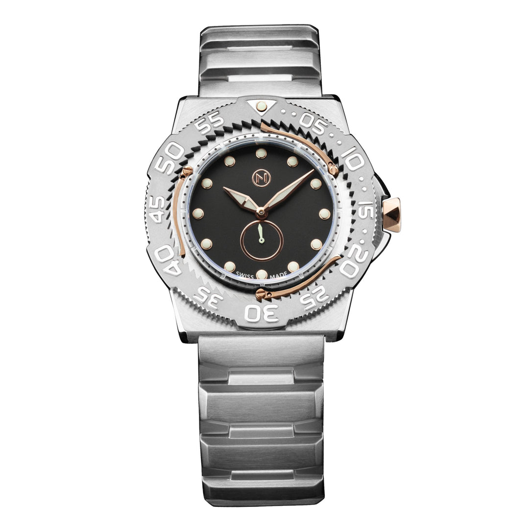 NOVE Trident-42 - Black – Watches.com