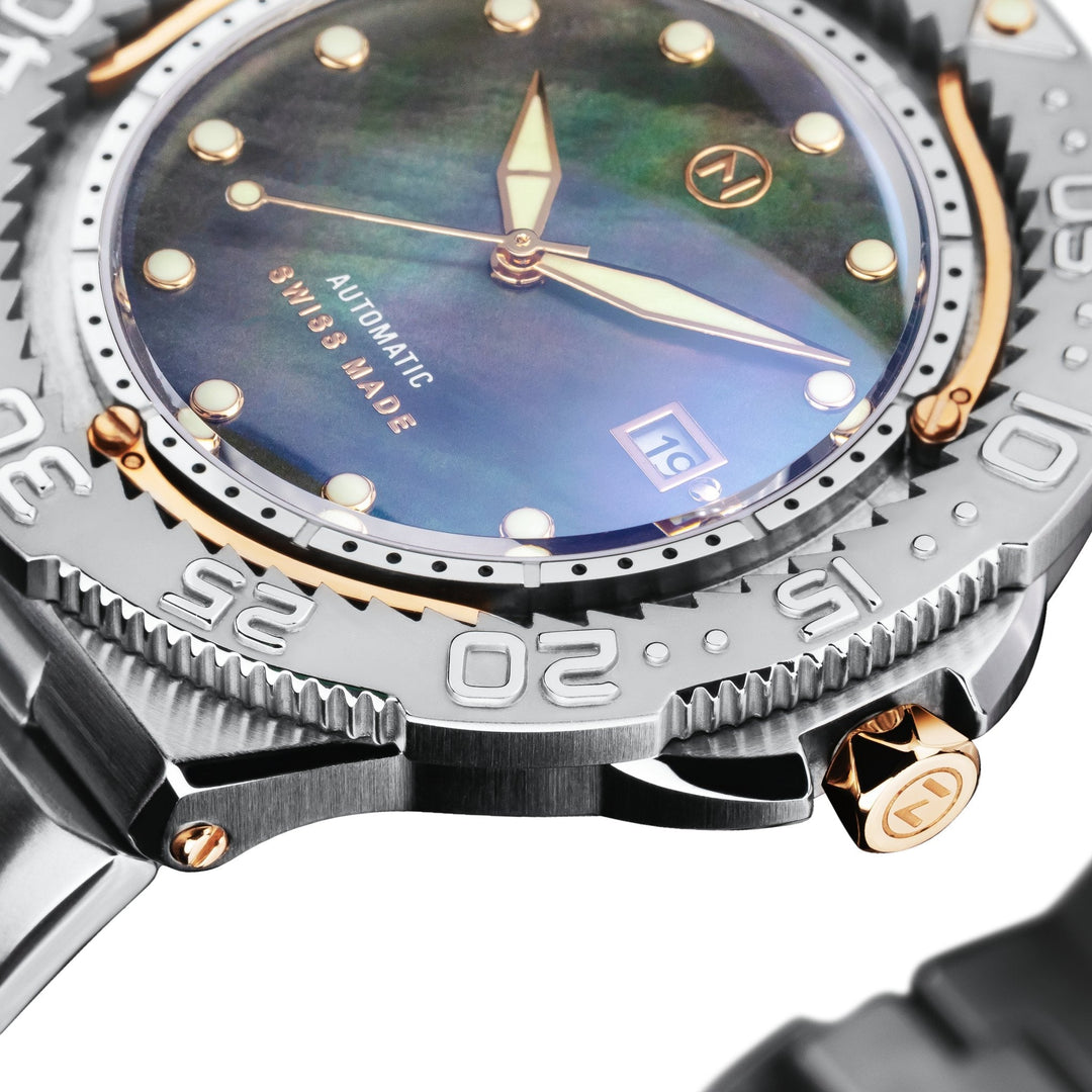 Nove Trident Swiss Automatic G101-02 Mother of Pearl* | Watches.com