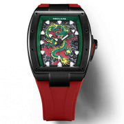 Nsquare Dragon Automatic Black Red Limited Edition