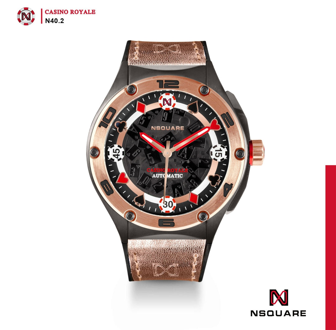 Nsquare Casino Royale Automatic 45mm Rose Gold Limited Edition