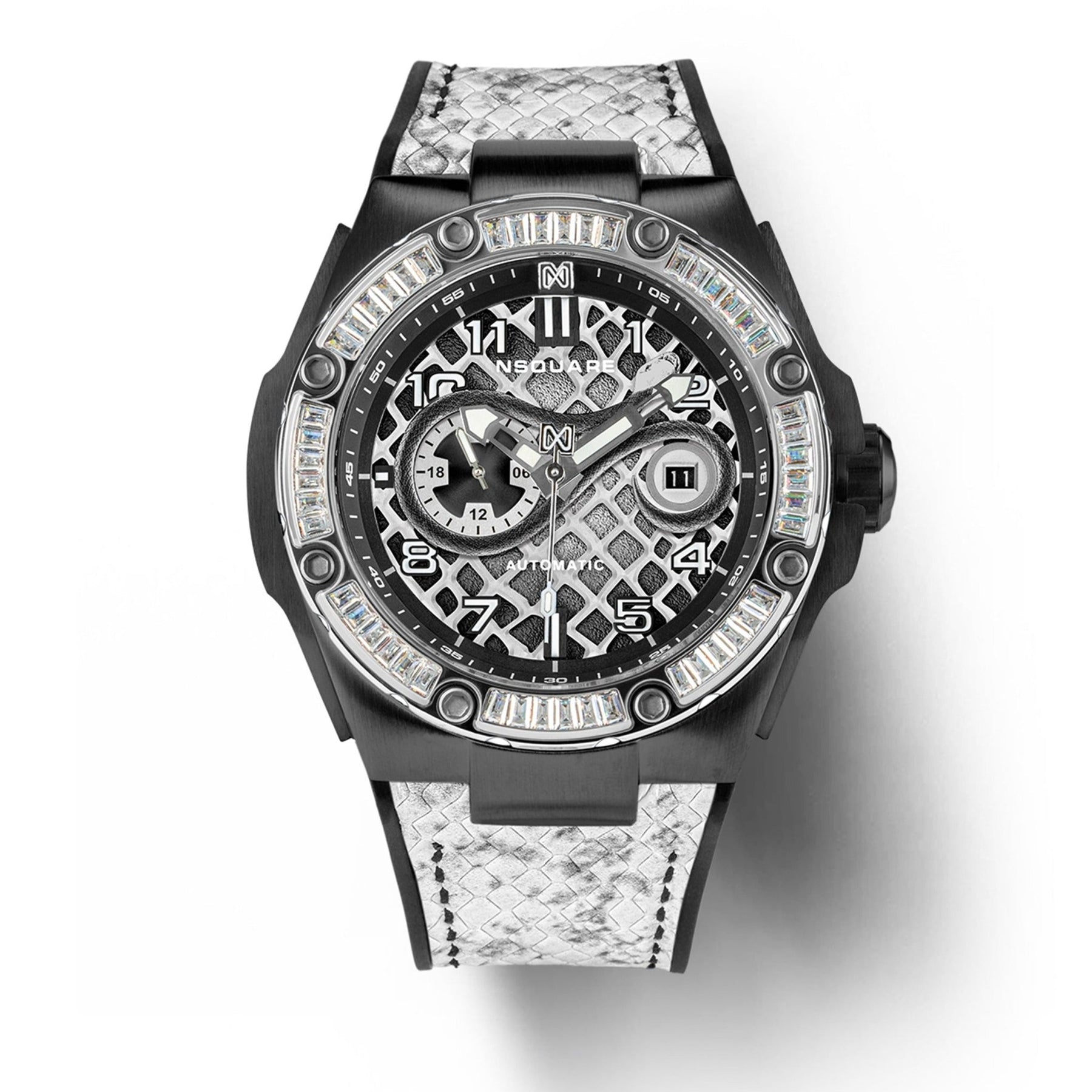 Nsquare Snake Special Edition 46mm Gray White – Watches.com