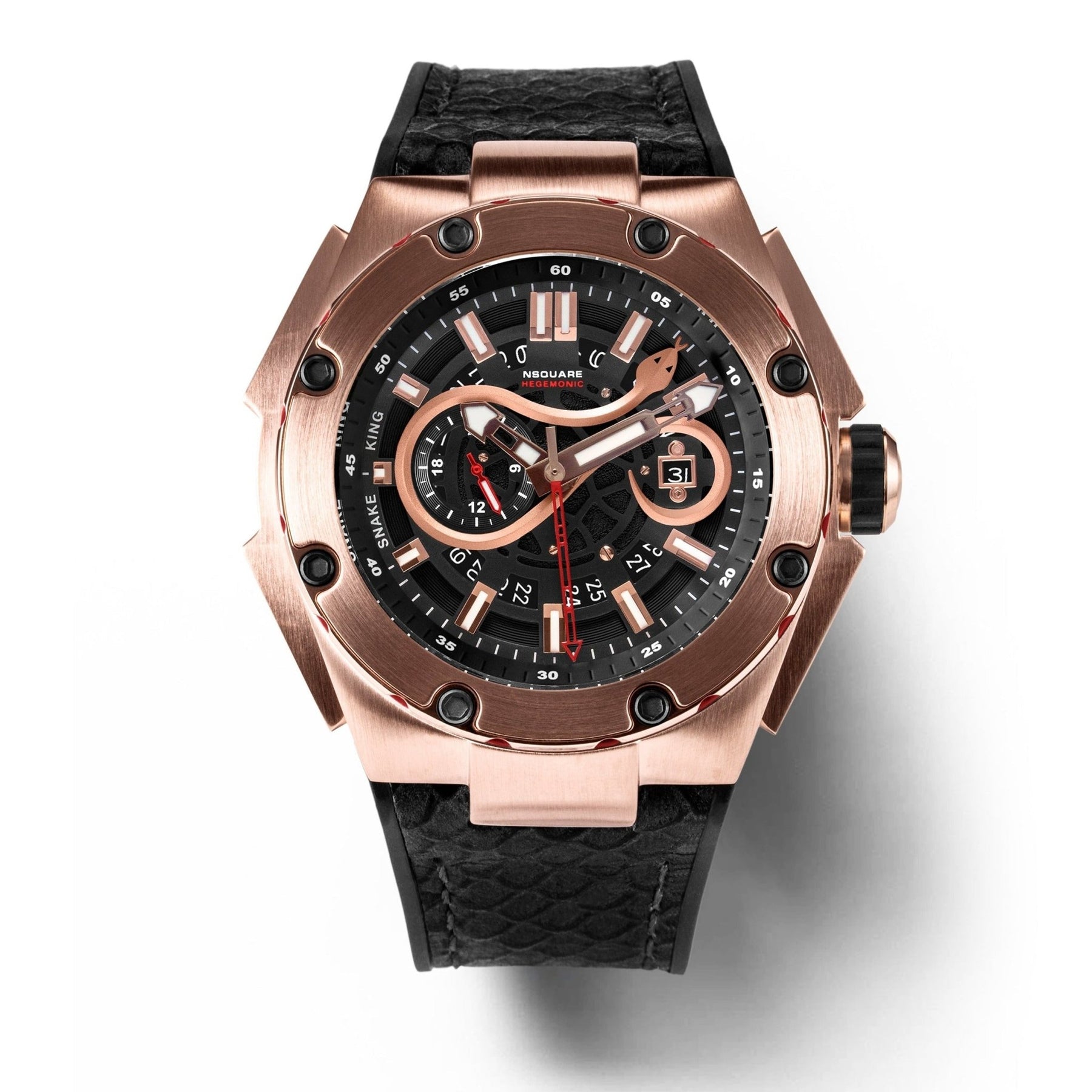 Nsquare SnakeKing Automatic 46mm Magic Gold – Watches.com