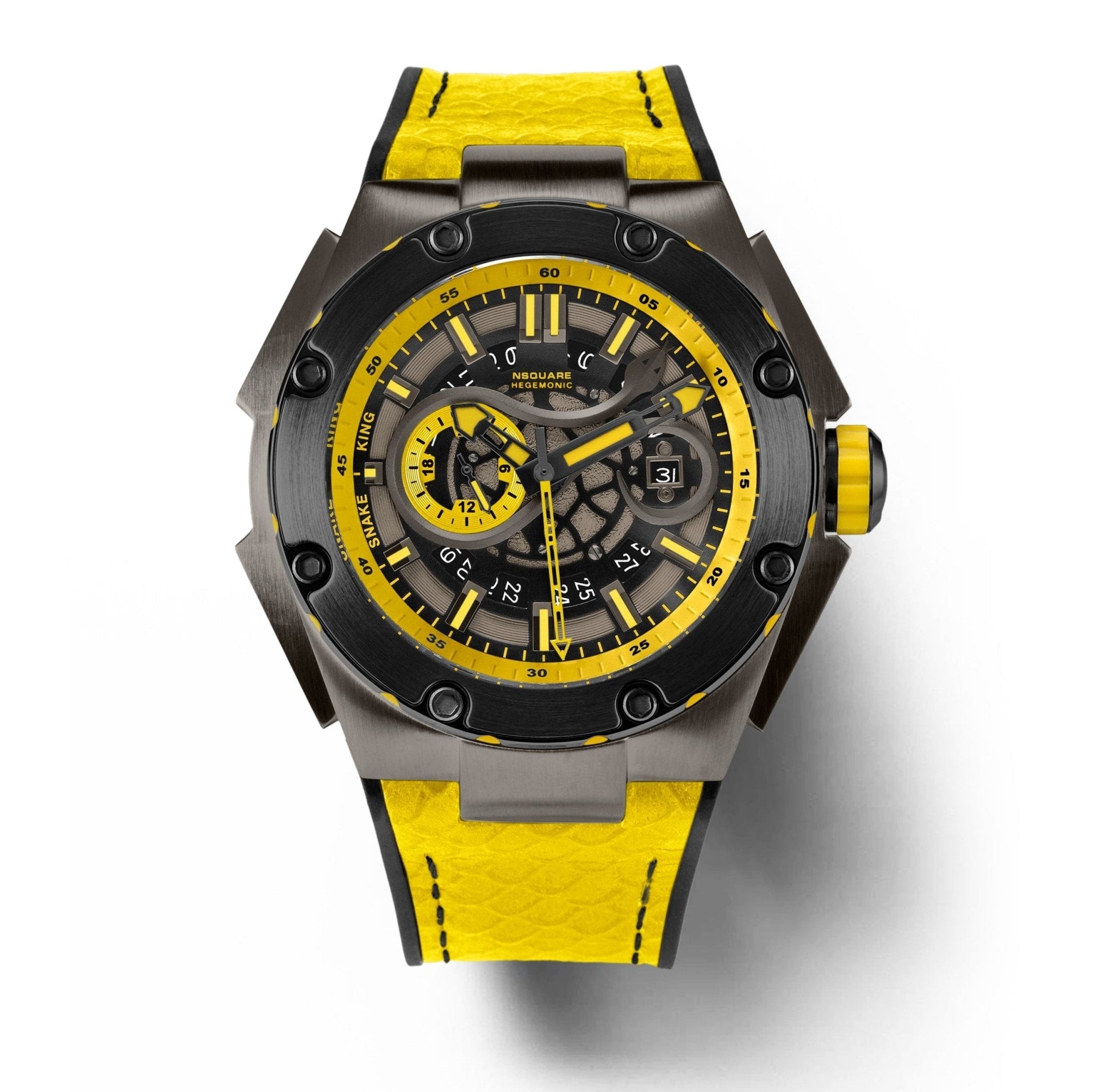 Nsquare SnakeKing Automatic 46mm Tour Yellow – Watches.com