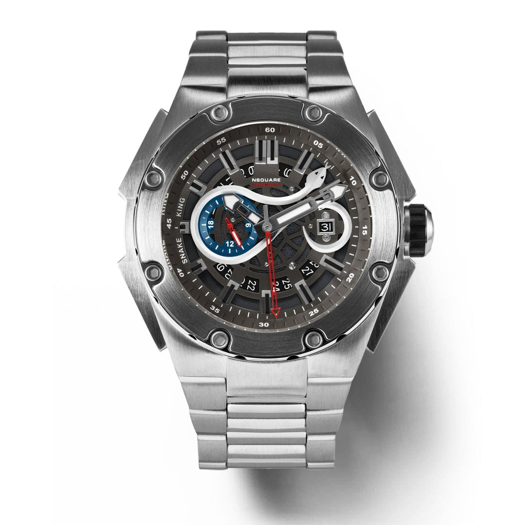 Nsquare SnakeKing Automatic 46mm Cool Gray | Watches.com