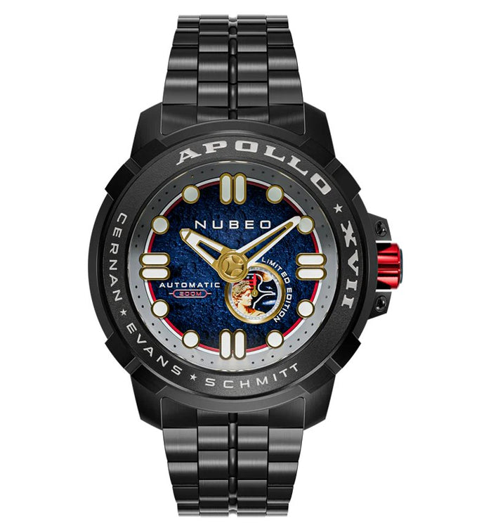 Nubeo Apollo 55th Automatic Limited Edition Space Grey angled shot picture