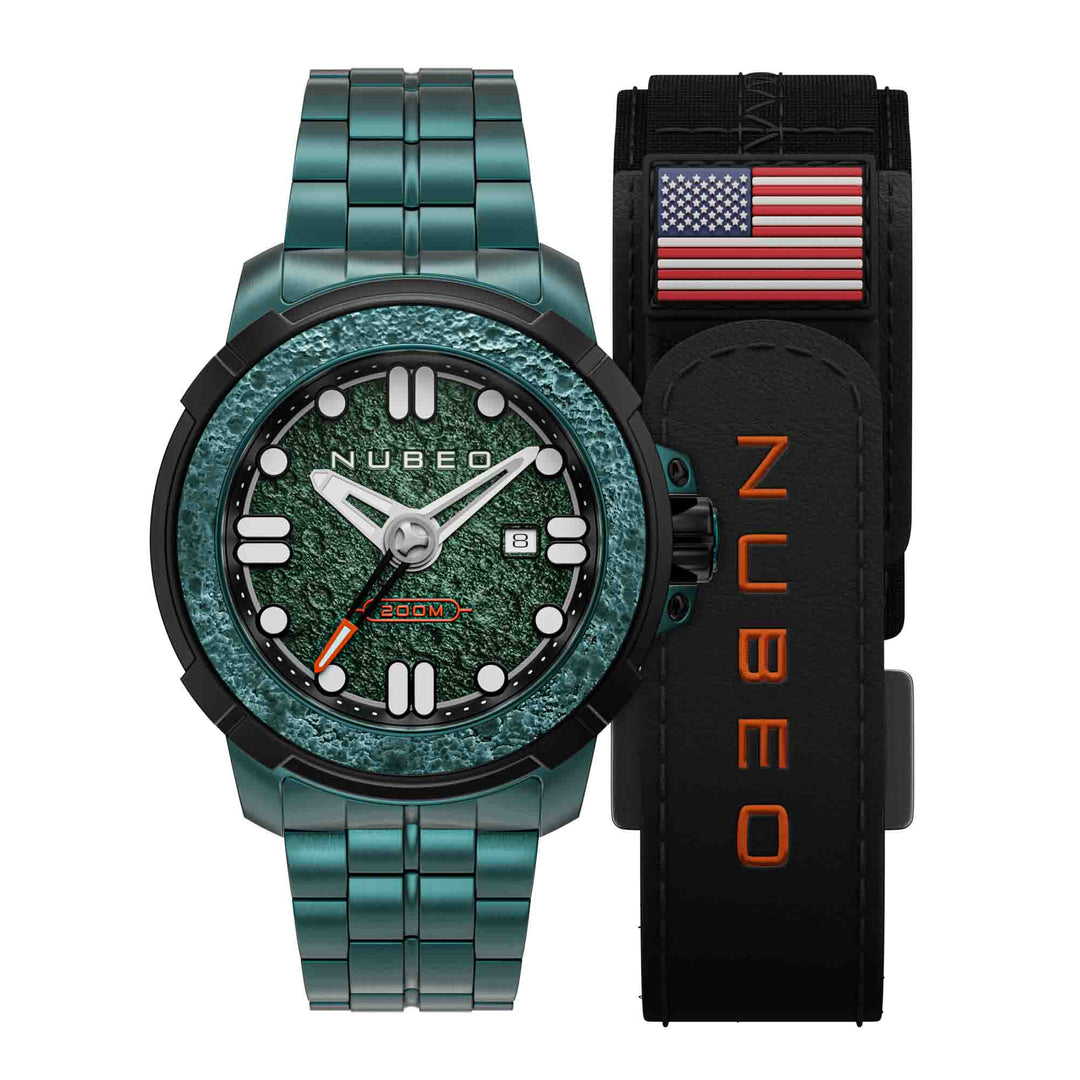 Nubeo Apollo Automatic Forest Green Limited Edition – Watches.com