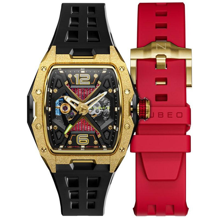 Nubeo Davinci Automatic Limited Edition Gold Dust angled shot picture