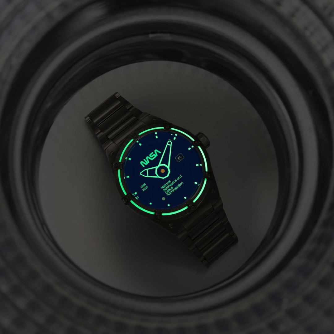 Nubeo Galileo Automatic NASA Earth Blue Limited Edition –