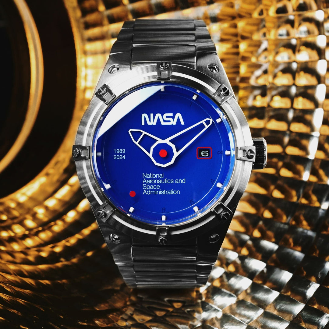 Nubeo Galileo Automatic NASA Earth Blue Limited Edition –