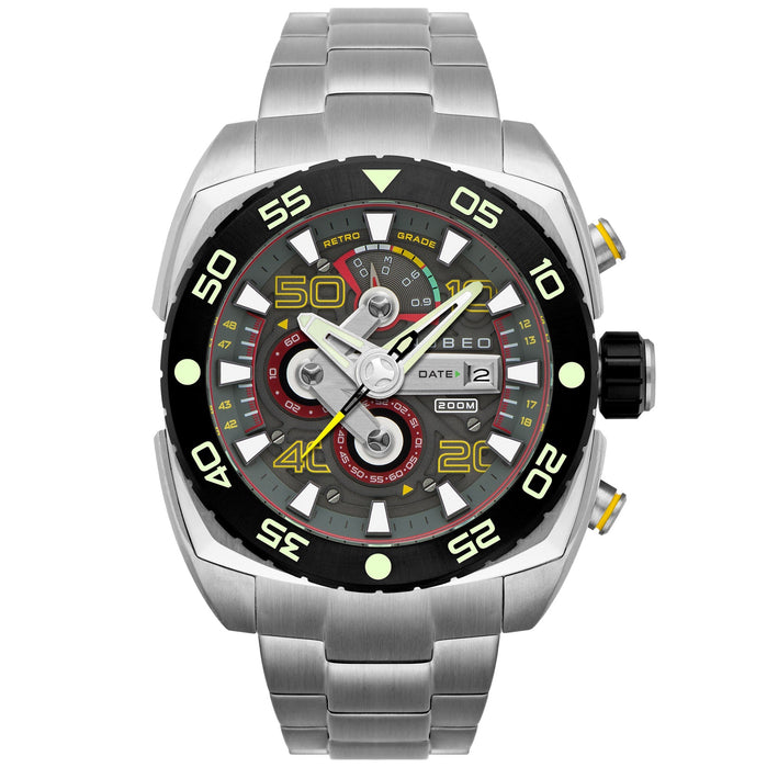 Nubeo Ingenuity Chronograph Gray Black angled shot picture