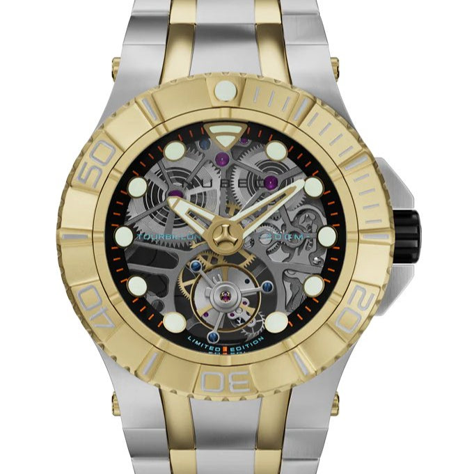 Nubeo Manta Tourbillon Limited Edition Sapphire angled shot picture