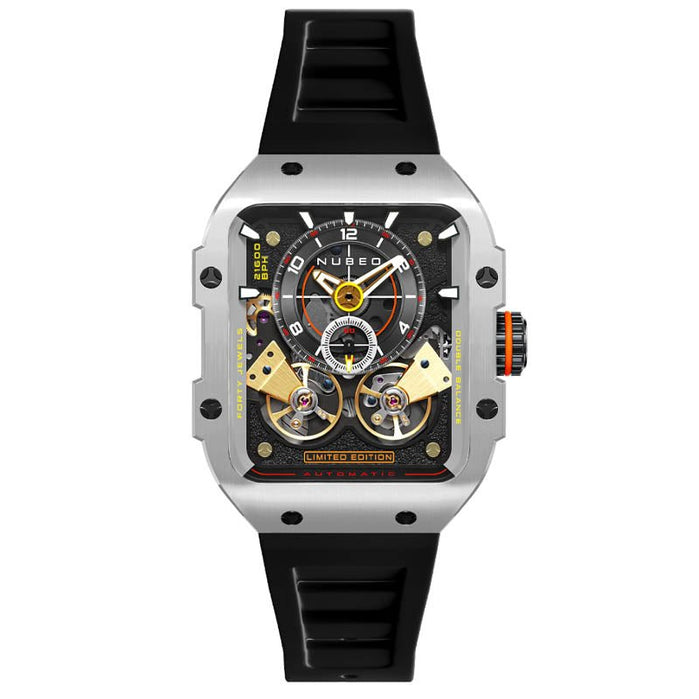 Nubeo Maven Automatic Granite Black Limited Edition angled shot picture
