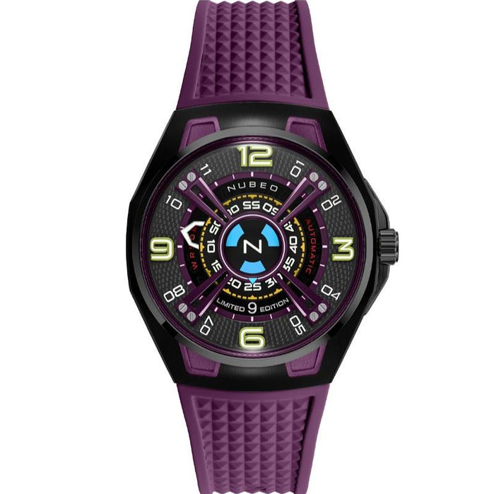 Nubeo OAO Automatic Limited Edition Purple Void angled shot picture