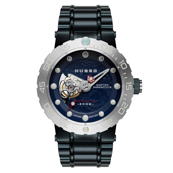Nubeo Opportunity Automatic Current Blue Limited Edition angled shot picture