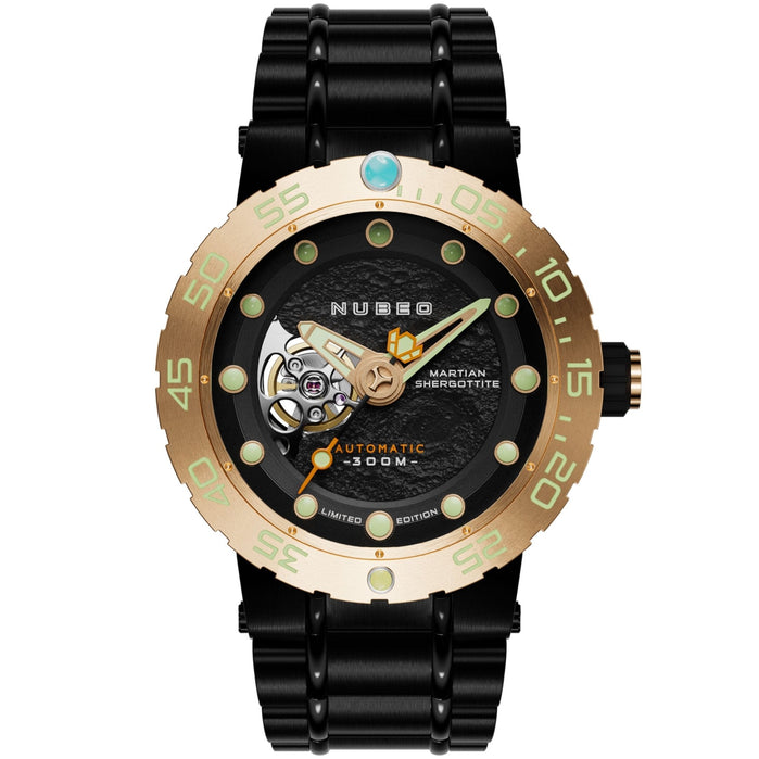 Nubeo Opportunity Automatic Dark Gold Limited Edition angled shot picture