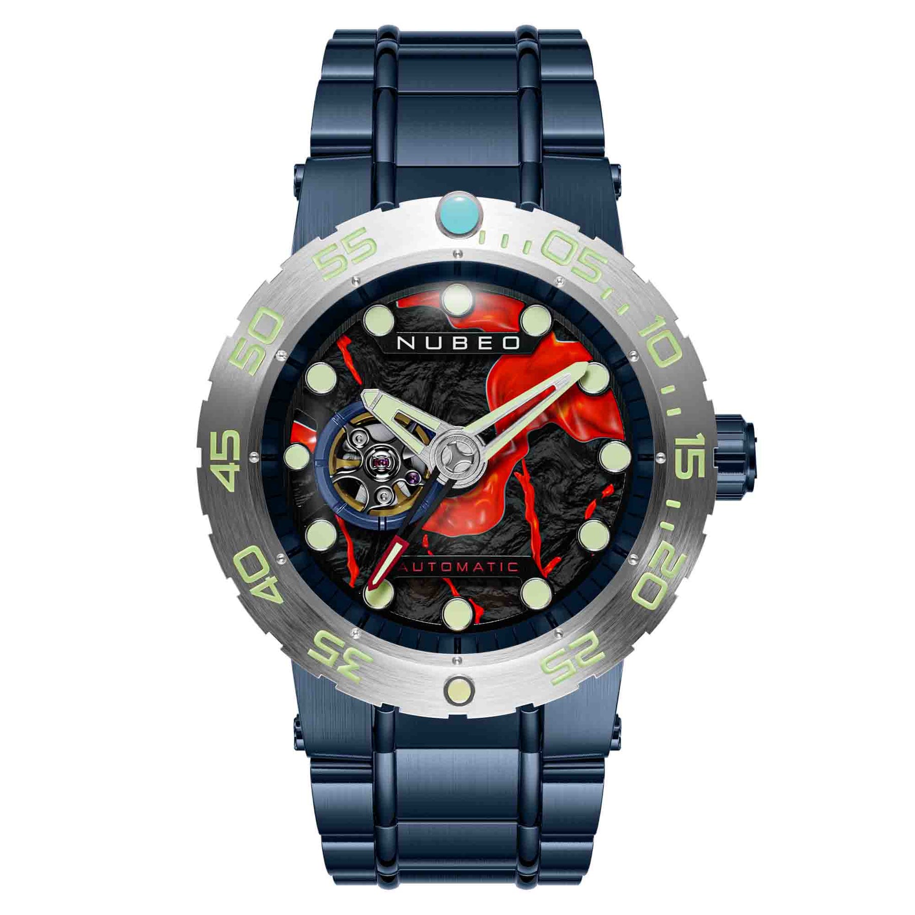 Nubeo Opportunity Automatic Molten Blue Limited Edition | Watches.com